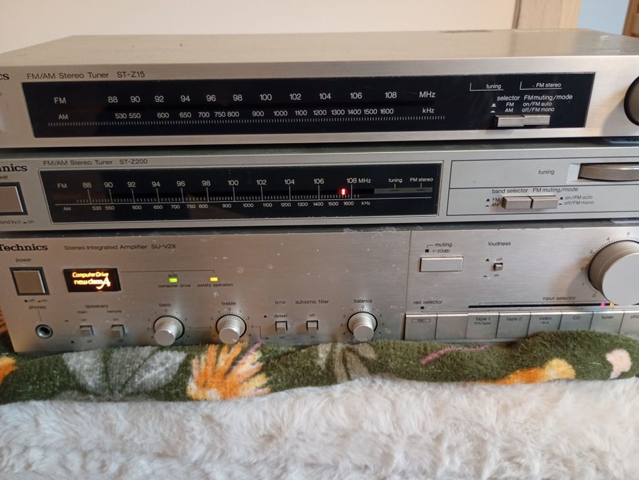 Audio amplitunery wzmacniacze technics Sony itp
