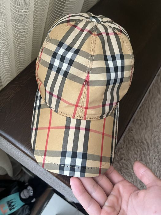 кепка burberry nova check