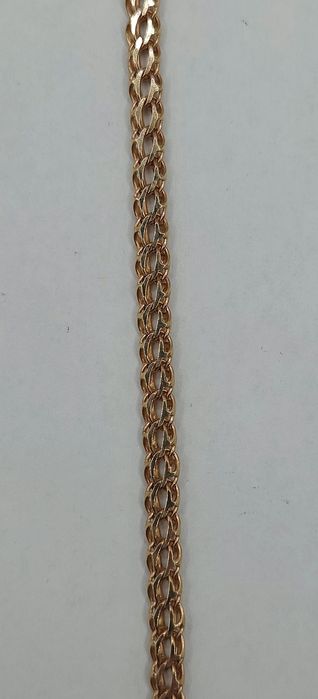 Золотий браслет 18см