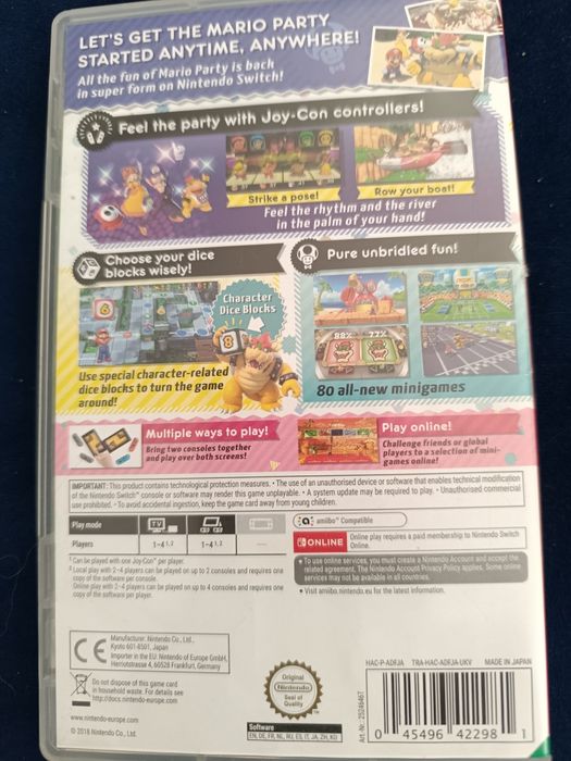 Gra super Mario party switch