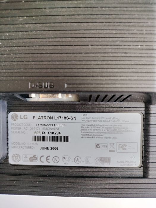 Monitor de computador LG