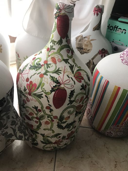 Garrafoes decorados