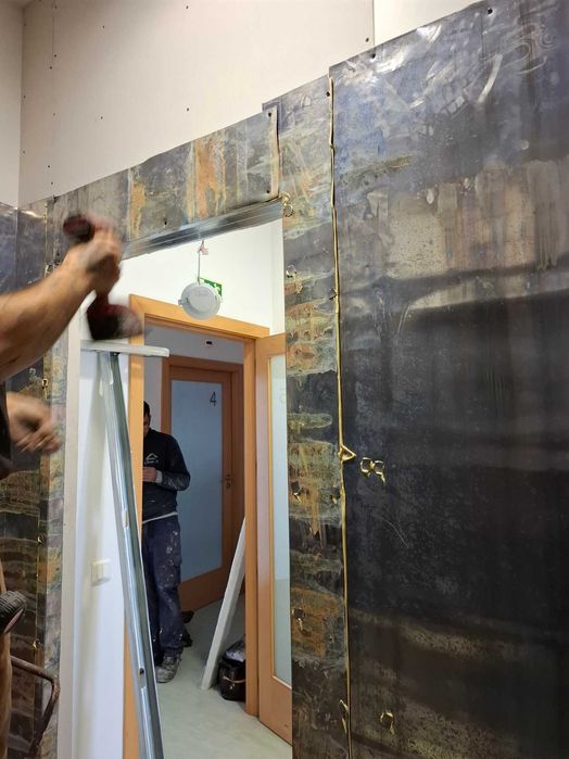 Portas chumbadas para Salas de RaioX e TAC