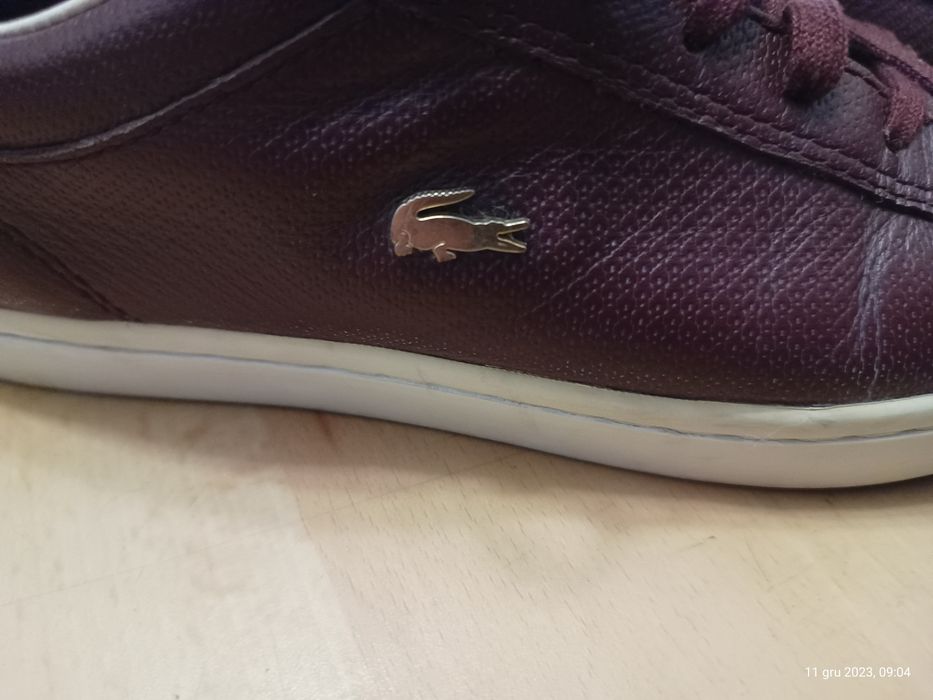 Sportowe buty sneakersy trampki damskie Lacoste
