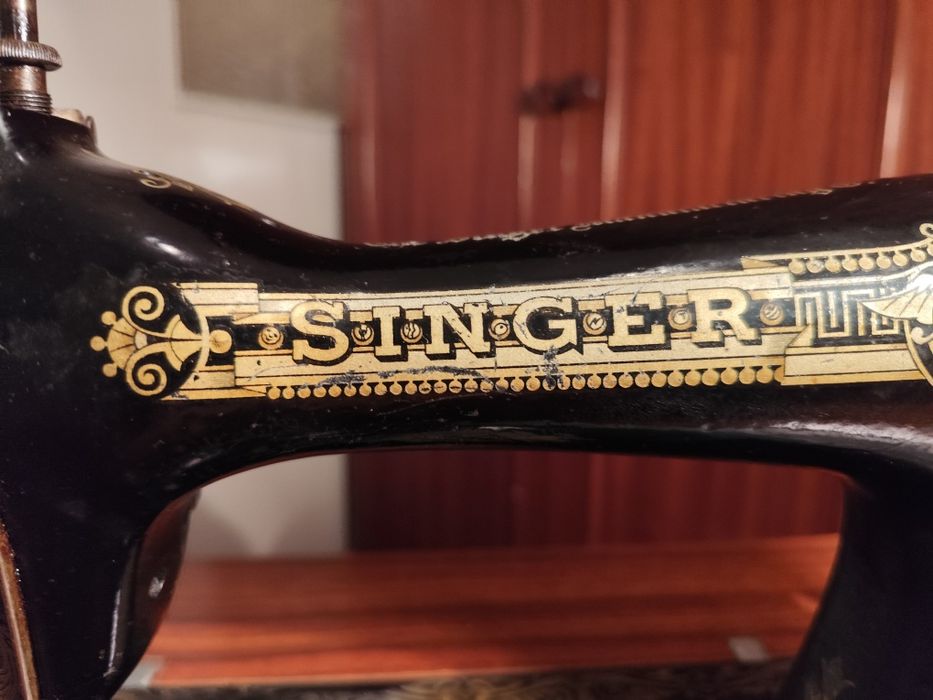 SINGER máquina de costura antiga