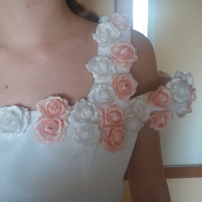 Suknia ślubna dwuczęściowa