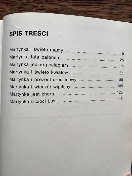 Książka  Martynka i jej Maly Swiat, 1994 r