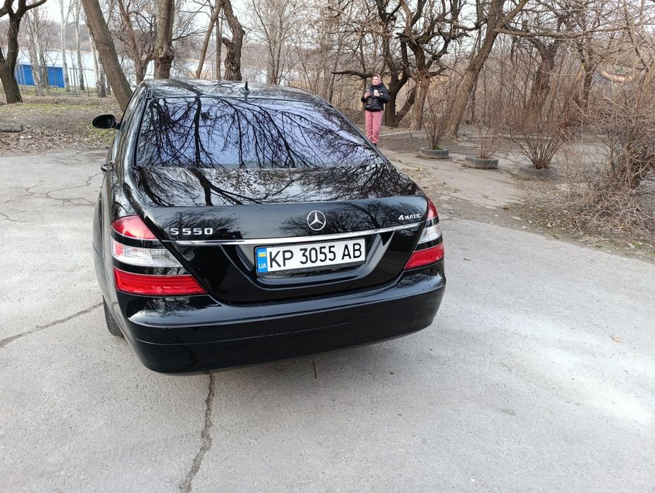 Mercedes-Benz S550 W221 gaz