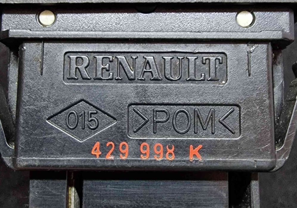 Comando / Botão / Interruptor Vidros Frente Esquerdo 429998K - RENAULT MEGANE I