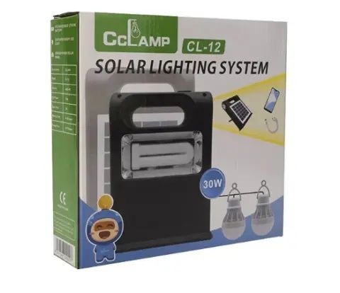 Портативна вбудована сонячна панель Cclamp CL-12, ліхтар із додатковим