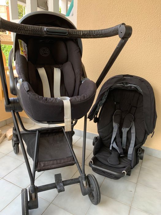 Cybex duo platinum - ovo, cadeira e chassi