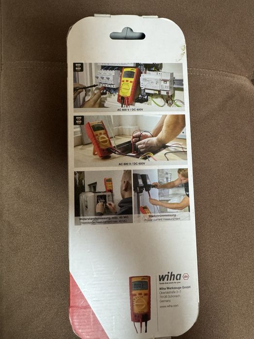 Цифровий мультиметр wiha(вольтметр)