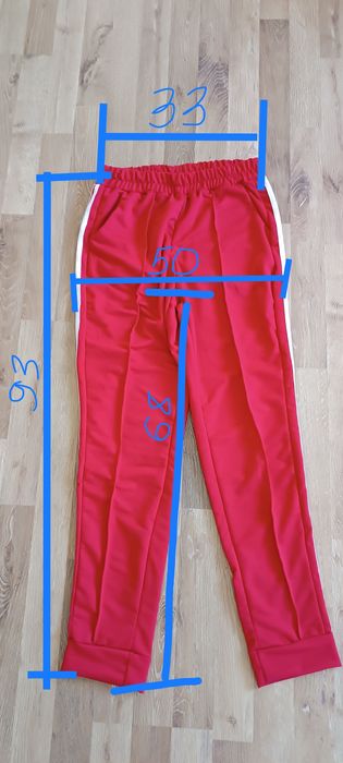 Спортивний костюм червоний р.S