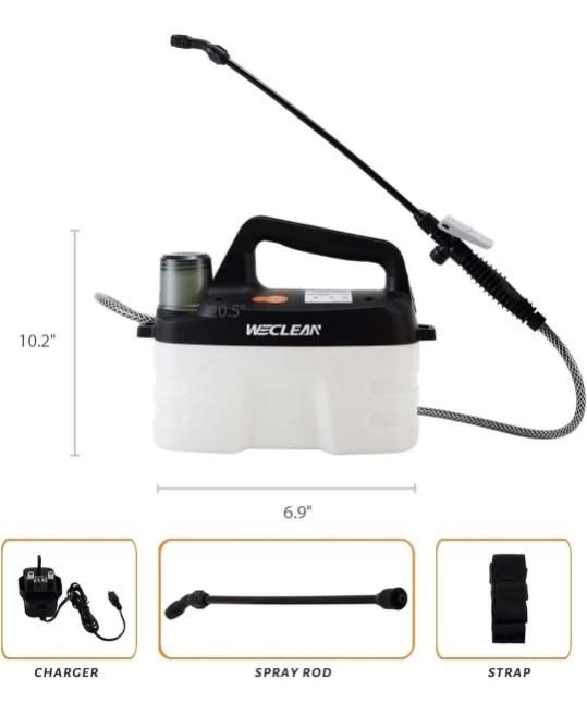 WECLEAN Elektryczny opryskiwacz ciśnieniowy prace ogrodowe i inne nowy