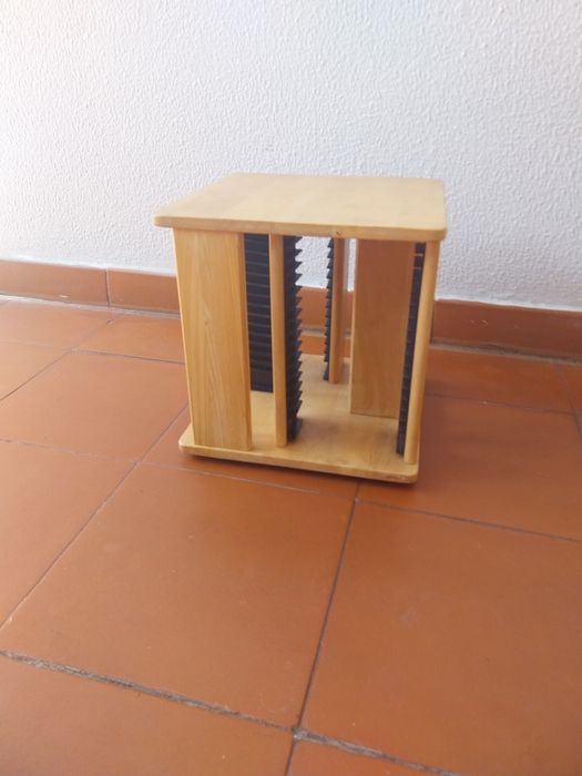 Supporte cds - Madeira - Rotativo
