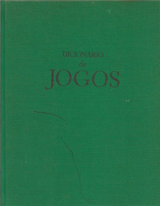 Dicionário de Jogos - - - - - Livro
