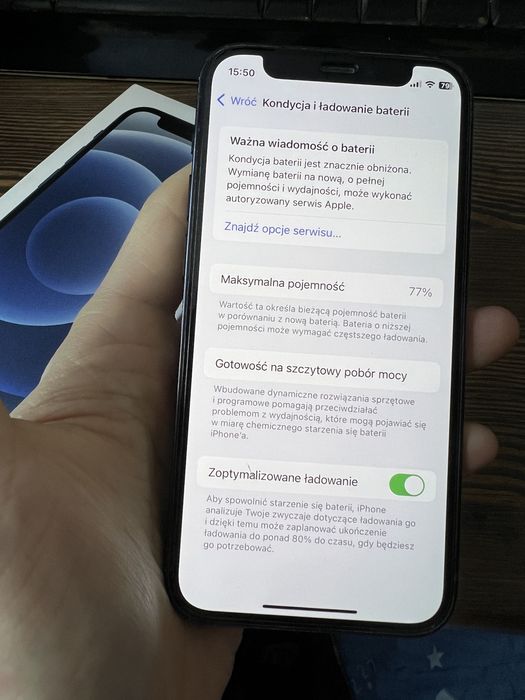 Iphone 12 mini 64gb. 78% baterii