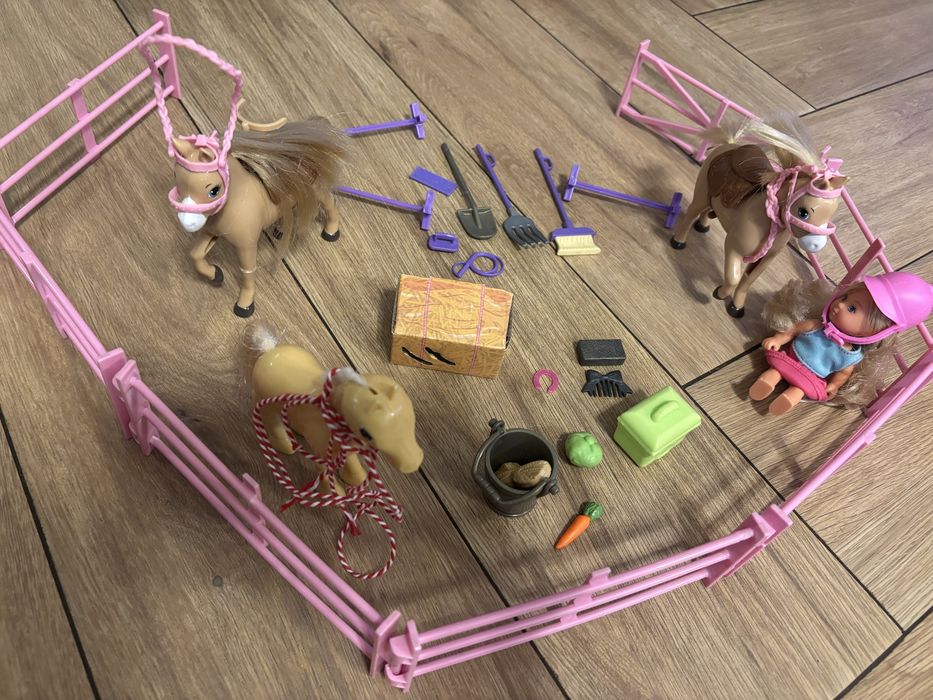 Zestaw ranczo konie zagroda