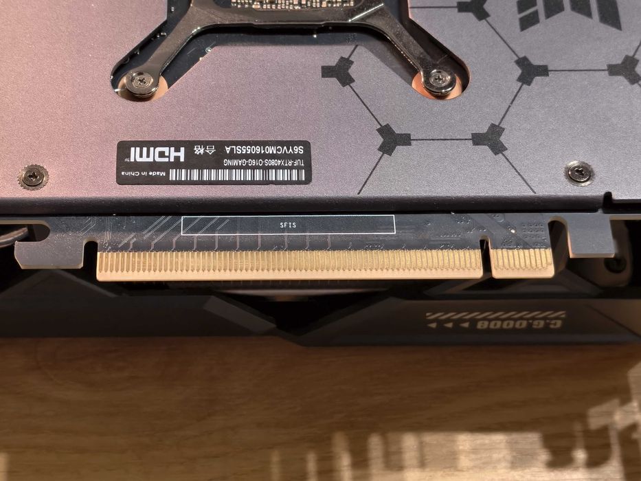 ASUS GeForce RTX 4080 Super Tuf Gaming OC 16 GB