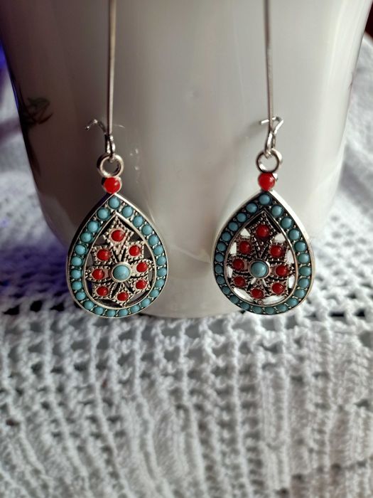 Wspaniałe kolczyki w stylu Boho/Vintage