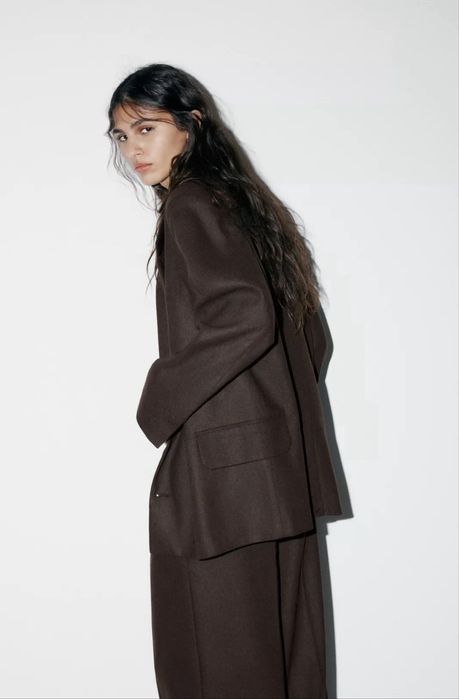 Пиджак блейзер Zara оверсайз