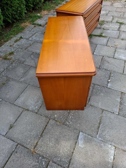 2 komody jasny orzech