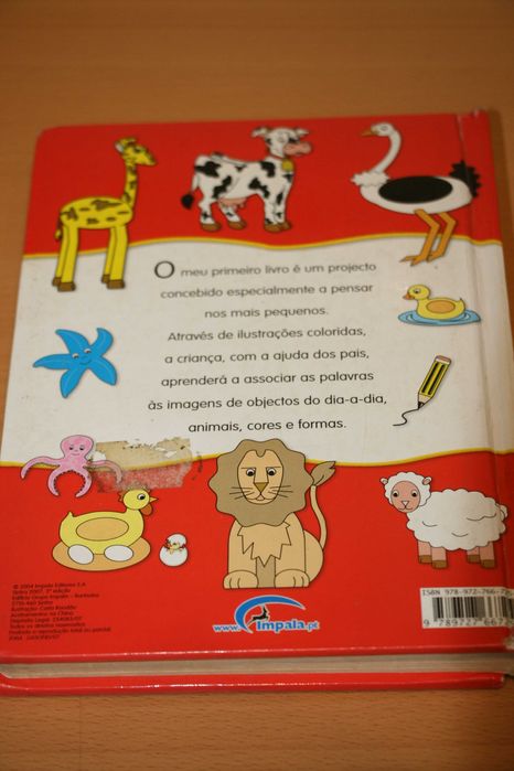 Livro "O Meu Primeiro Livro"