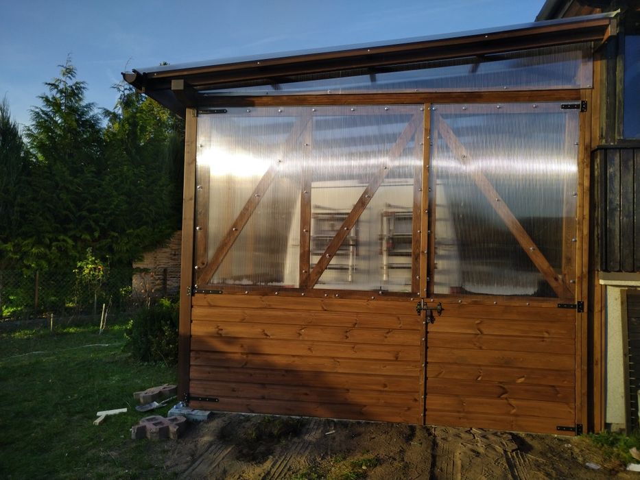 Garaż wiata 7x4 kamper bus max