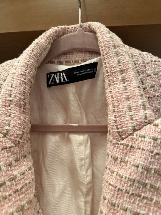 Рожевий піджак Zara