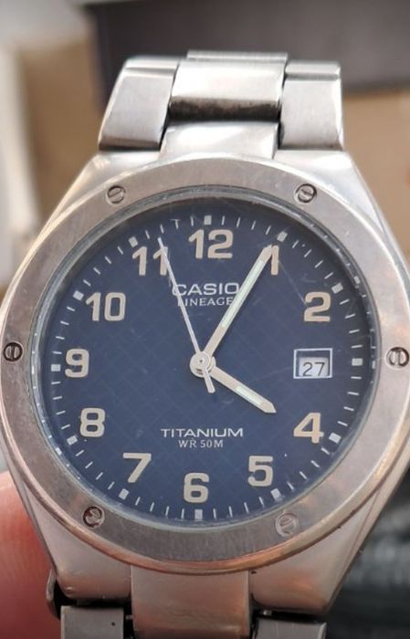 Casio чоловічий наручний годинник