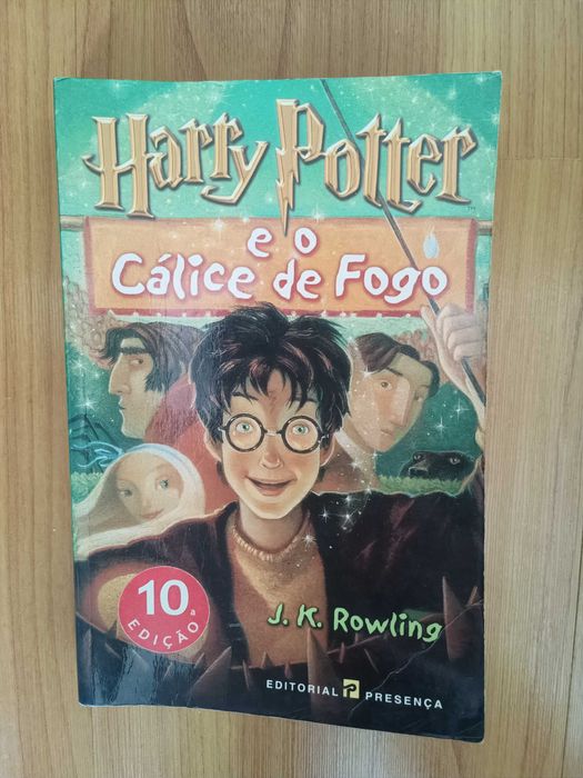 Harry Potter e o cálice de fogo - livro e DVDs edição especial.