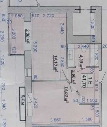 Вигідна 1-кімн квартира в центрі | 41,7 м² | ЖК Княгинин | Паркін