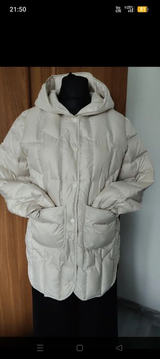 Śliczna wiosenna puchowa kurtka