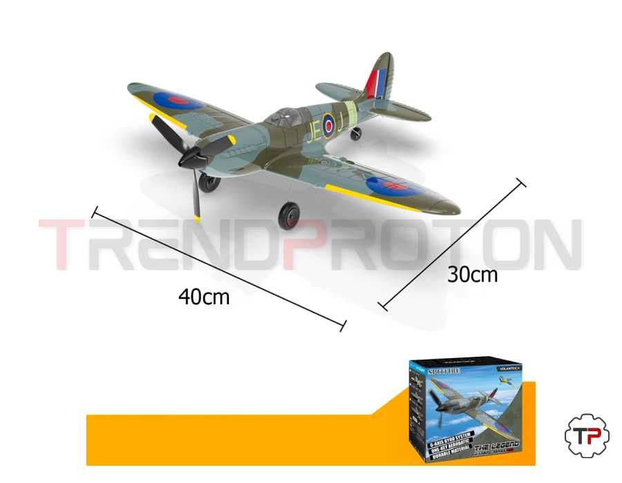 Remote-Controlled Spitfire Airplane64730292449793123