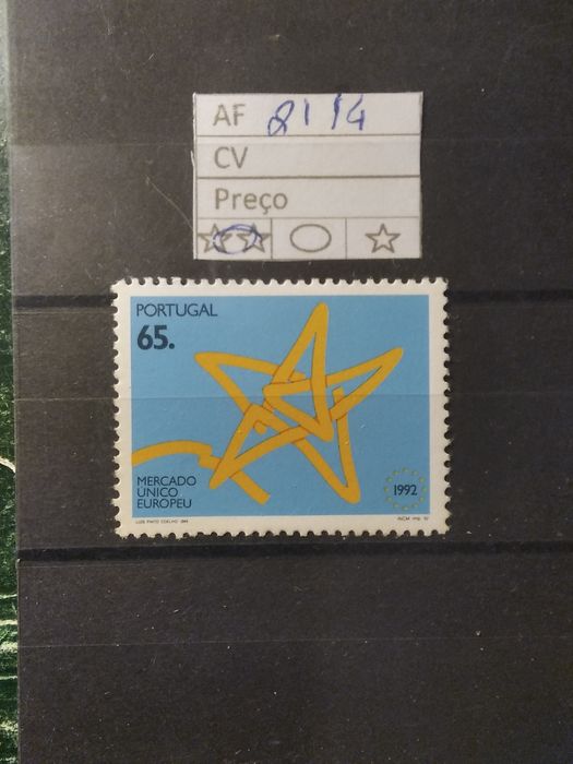 1992 Mercado Único Europeu MNH **