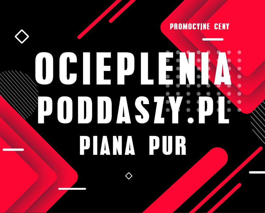 Ocieplanie poddaszy PIANA PUR, ocieplenia pianką pur pianowanie KIELCE