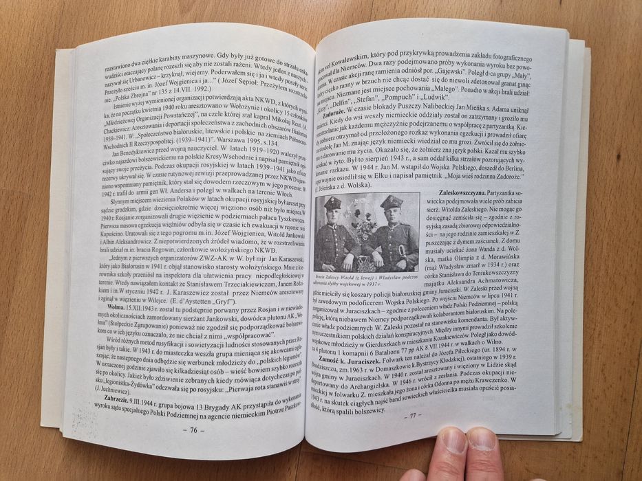 Nalibocka puszcza. Z dziejów prześladowań, walk i mordów - T. Gasztold