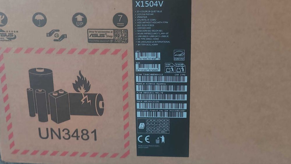 Laptop Asus Vivobook