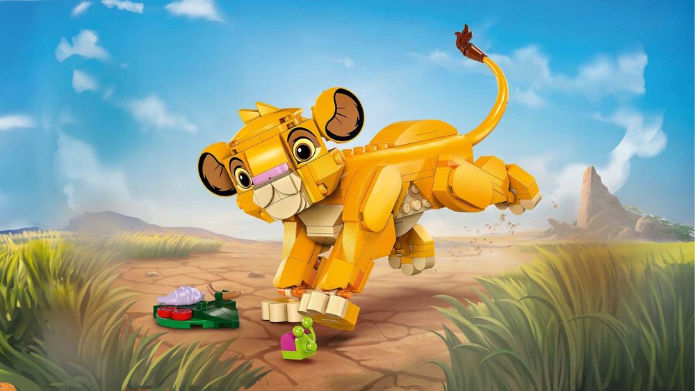 LEGO 43243 Disney Król Lew lwiątko Simba