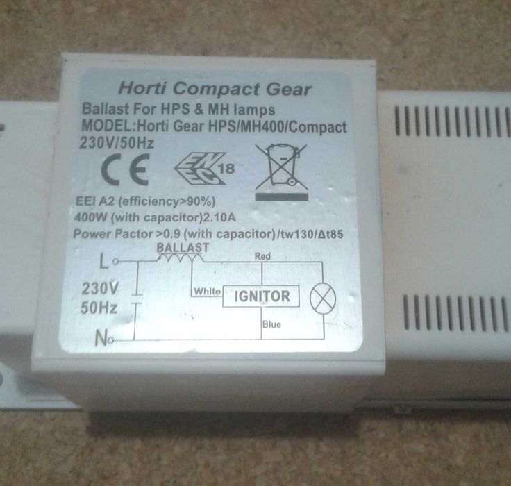 Transformador - Balastro - Refletores - electricidade