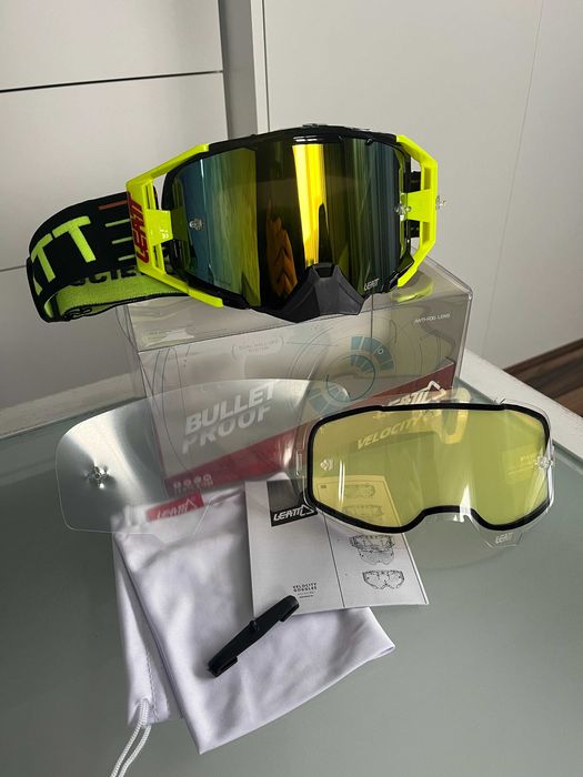 Gogle LEATT Velocity 6.5 mx (cross,quad,enduro,mtb,dh, ski)