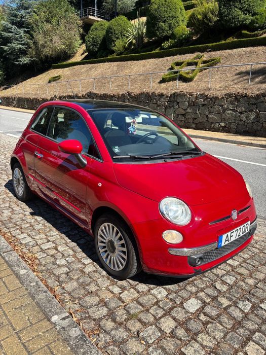 VENDO FIAT 500 vermelho
