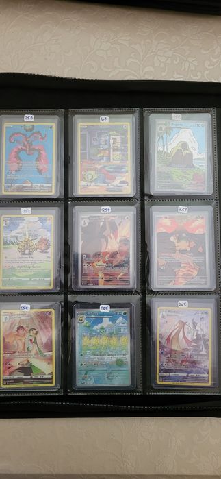 Cartas pokémon raras e originais full art