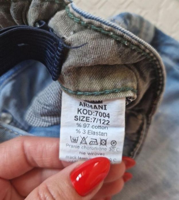 Шорти джинсові Armani Jeans 7-8 р