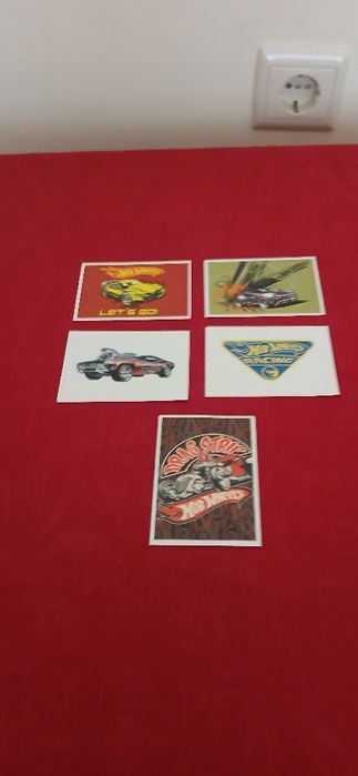 Cromos Hot Wheels, de 2010