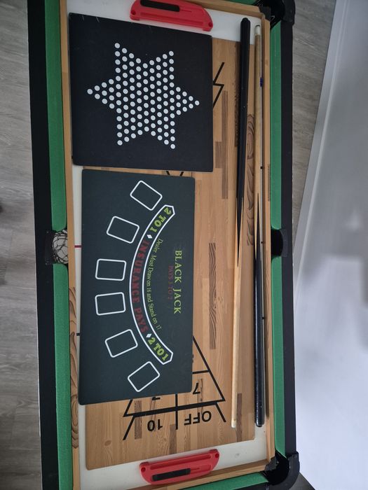 Mesa multi jogos - matraquilhos + snooker