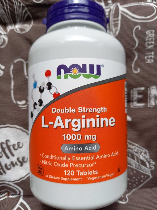 Now foods л аргинин аргінін L-Arginine 500 1000 mg  для спорта