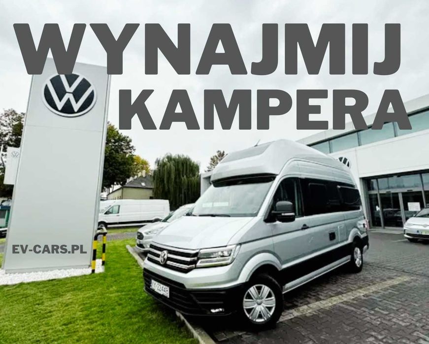 Volkswagen Grand California – Wynajem Kampera Klasy Premium dla 4 Osób