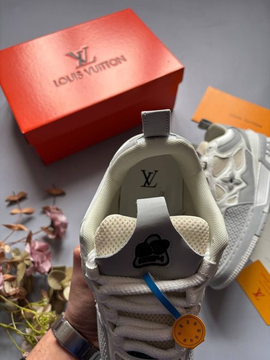 36-45 Louis Vuitton Skate Sneaker White Grey