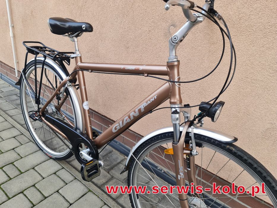 Rower męski miejski GIANT koła 28 SHIMANO aluminium rabat WYSYŁKA